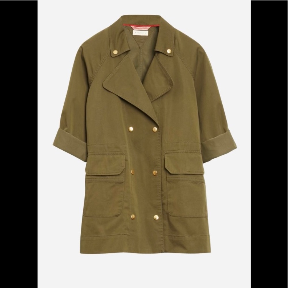 Crescent Oxley Double Breasted Cargo Jacket, Size Large, from Stitch Fix